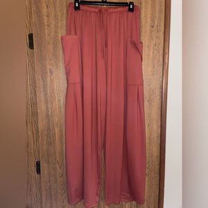 HALARA - Palazzo Flowy Wide Leg Casual Pants